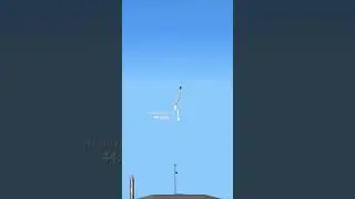 Tower-Catching Falcon 9 First Stage #sfs #shorts