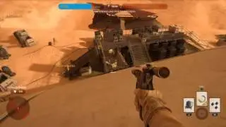 Star Wars Battlefront | Tatooine Battle infantry Master Unstoppable | Walkthrough Guide PS4