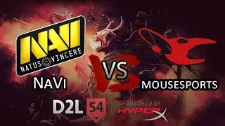Na'Vi vs mouz - Game 2/3 - DoTA 2 League S4 Highlights