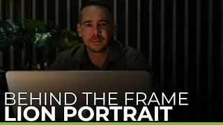Behind the Frame | LION PORTRAIT