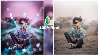 Snapseed Broken Effect photo editing tutorial // snapseed Neon effect photo editing 