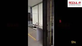Open Modular Kitchen Cabinet Design || Modular Furniture || Modular Interior Studio