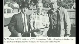 The men behind the picket fence