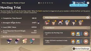 [Genshin Impact] Event • Misty Dungeon: Realm of Sand (Howling Trial)