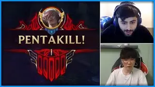 One Shot Ultimate Pentakill (Yassuo, Faker, Tyler1...) - LoL Best Streams Moments #2