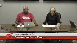 October 11, 2022 School Board Meeting
