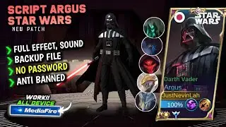 Script Skin Argus Star Wars Terbaru || No Password || Full Effect Voice