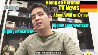 Marknowhereman is on a GERMAN TV News About Philippine's WAR on DR*GS. Extrajudicial Kill*ngs in PH!