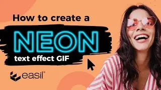 How to Create A Neon Text Effect GIF