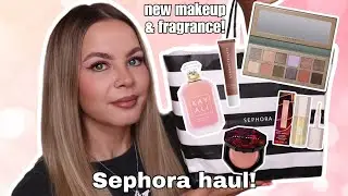 $400+ SEPHORA HAUL!!🛍️ New Release Makeup & Fragrance, Reviews & Swatches!✨