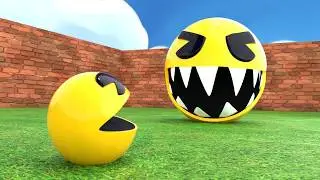 Pacman vs Evil Pacman (360° Halloween)