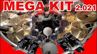 MEGA KIT 2.021 - MY BIGGEST DRUM SET EVER!