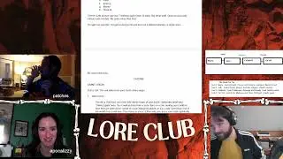Lore Club 3 with patches and apocalizzy