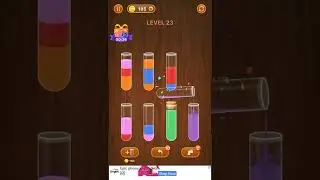Sort Em All Water Puzzle Level 23 Solution