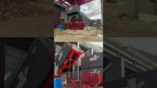 Unloading Cement with a A-Ward Flatdeck Unloader