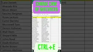 Excel hacks#shorts #excel #viral #viralvideo #exceltips #yearofyou