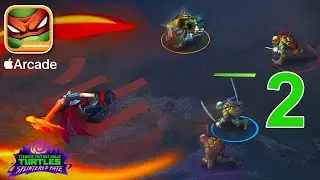 TMNT Splintered Fate - KARAI - iOS (Apple Arcade) Gameplay Part 2