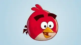 How To Draw ANGRY BIRDS - Easy Red Angry Bird Step by Step Drawing Tutorial by Weekend Art