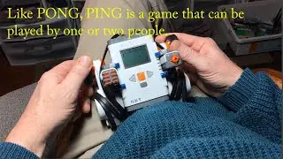 PING: a PONG-like game for the Lego NXT