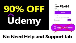 How to get 90% discount on Udemy Course in 2023 || get upto 90% discount cupon code on Udemy course