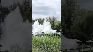 HUGE Splash on this Insane Water Coaster 🌊🎢