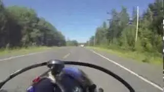 Maine's Airline Road On A Ural