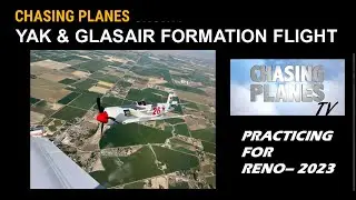Yak 11 and Glasair Formation Flight