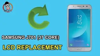 Samsung j7 core (J701f) Screen Replacement.Display Replacement.