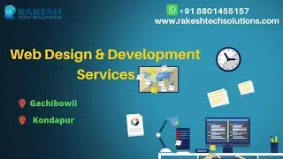 The most popular Web Design and Development Services in Kondapur | Gachibowli | Hyderabad