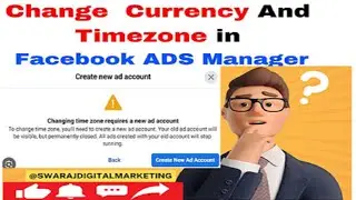 Change currency, time zone and country in Facebook ad account