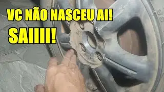 MACETE pra soltar PARAFUSO de roda TRAVADO