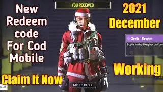 Call of Duty mobile Reedem Code Free 100% Working  | CODM Reedem Code