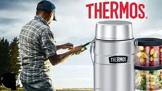 Термос для еды THERMOS SK-3030 MS Big Boss 1.2л