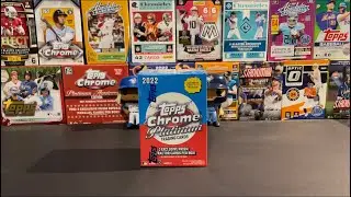 2022 Topps Chrome Platinum Blaster Box Opening