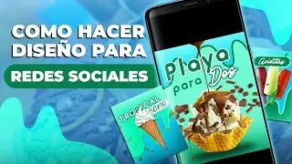 Como hacer diseño para redes sociales de productos│Fácil