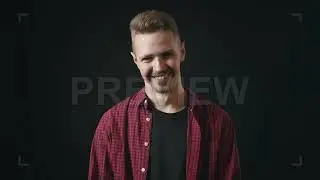 Smiling Man Nodding | Stock Video - Motion Array