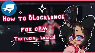 « TUTORIAL » How To Blockbench for CPM - Texturing basics (Portuguese Subtitles)