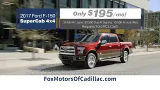 Get It ALL at Fox Ford of Cadillac!