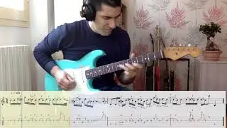 Aerosmith: Walk This Way - First and Second Guitar Solo with Tab