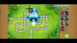 Doing Advanced Daily Quest Day 18 - Bloons Tower Defense 6 Part 1 (Only Helicopter) 17th September