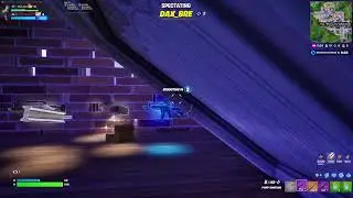 Playing Fortnite