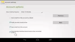 Google Nexus Add a Second Email Account