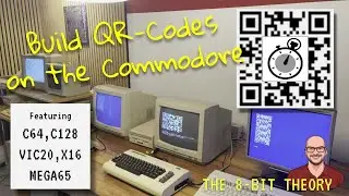 The QR-Code challenge for VIC-20, C128, C64, Mega65, and X16: is 5 KB of RAM enough?