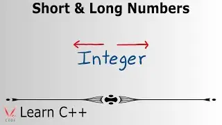 Learn Programming with C++ - Short & Long Numbers