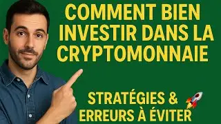 Comment bien investir dans la cryptomonnaie | Stratégies & erreurs à éviter 🚀
