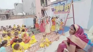 hmare school 🏫 ki  janmashtami ka program #daily vlog