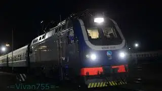 Электровоз KZ4AT – проход по машинному отделению