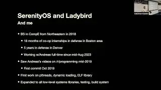 2023-10 - Andrew Kaster: Managing The Complexity of a Rapidly Growing Hobby OS