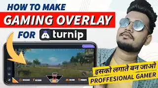 How To Make Custom Overlay For Turnip App || How to add overlay in turnip || Turnip live 2021