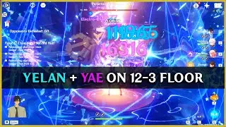 C0 Yelan and Yae Miko SLICE OFF the Lego | 12-3 Spiral Abyss 2.7